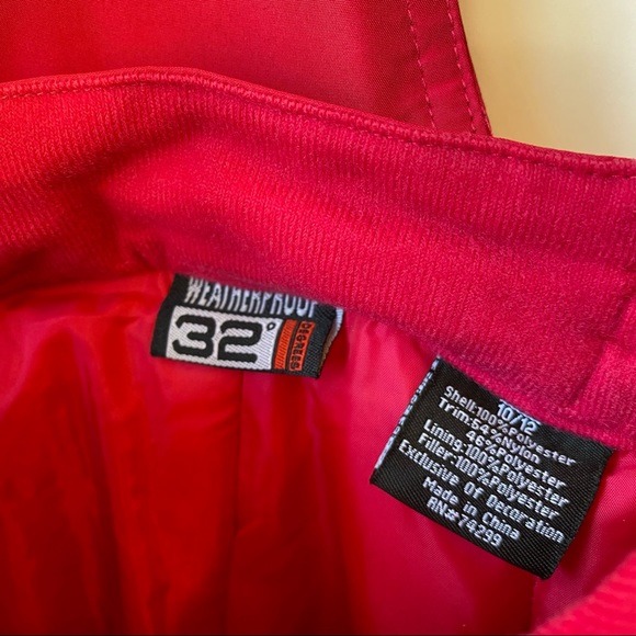 32 Degrees Girls Zip off Suspender Pink Pant 10/12 - Picture 8 of 10